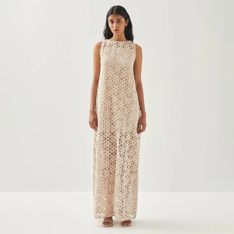 Arum Lace Cream Dress