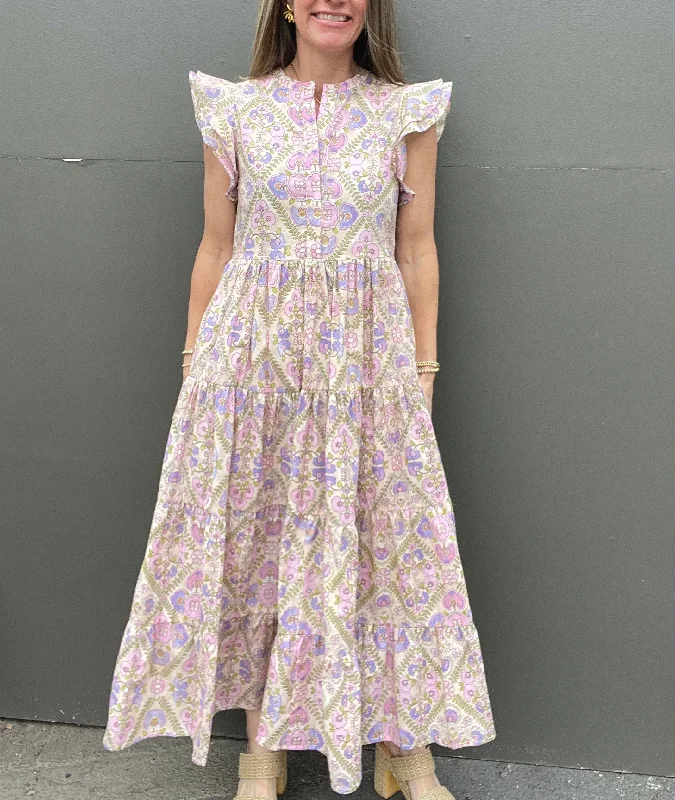 Floral Tier Maxi