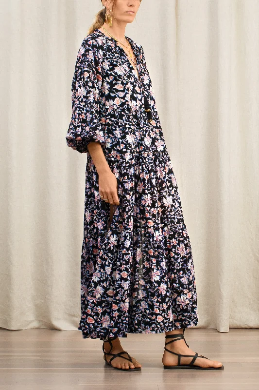 Helios Long Sleeve Maxi Dress