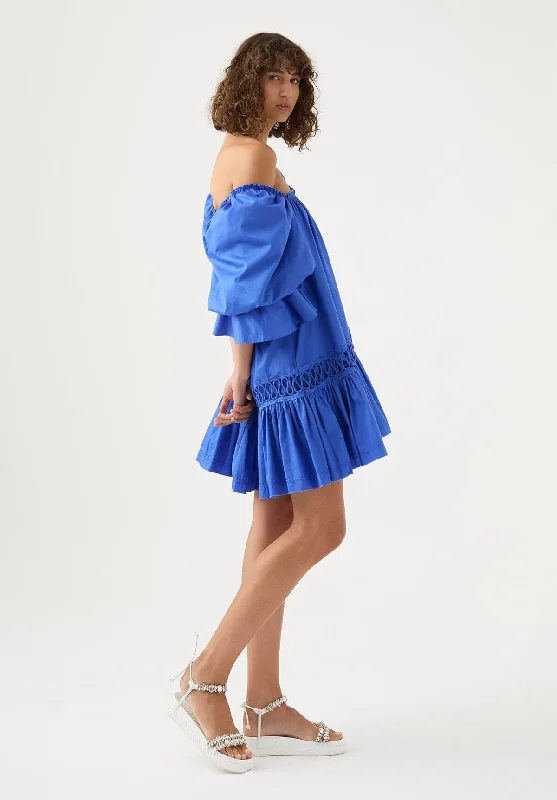 Inspiration Mini Dress - Marine Blue