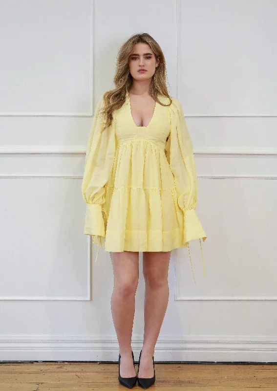 Limon - Long Sleeve Mini Dress