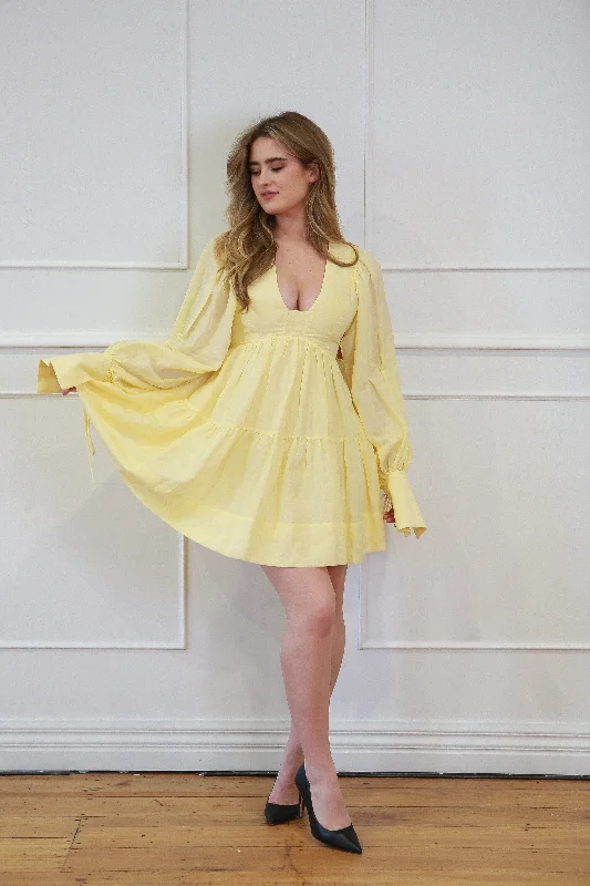 Limon - Long Sleeve Mini Dress