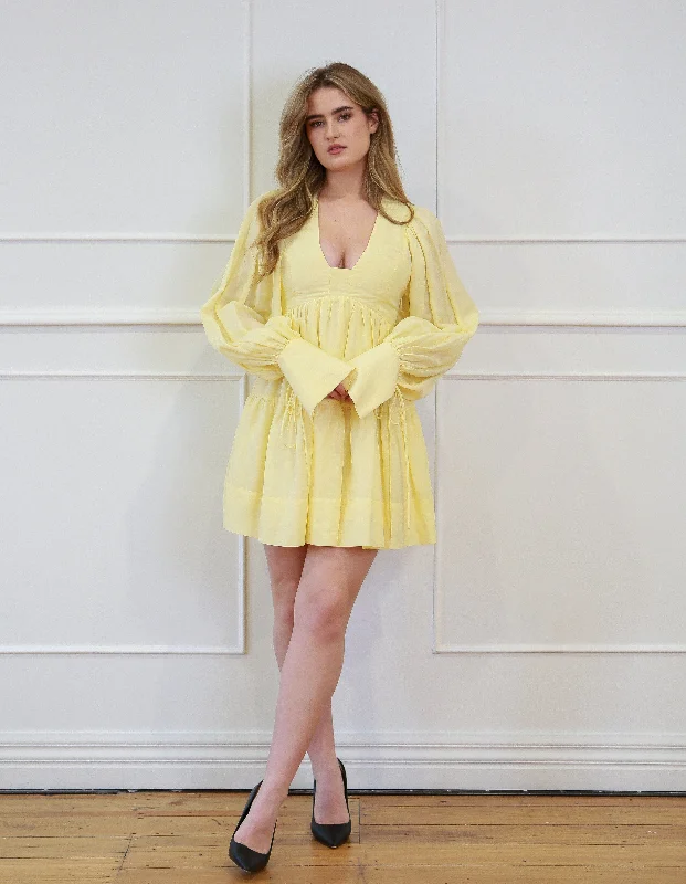 Limon - Long Sleeve Mini Dress