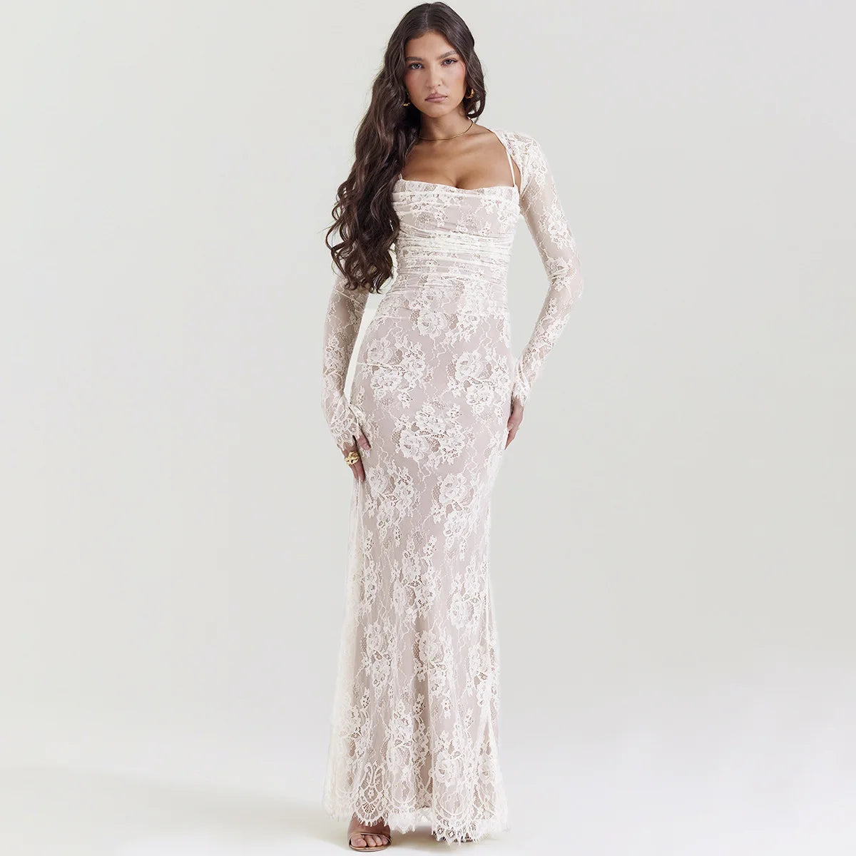 Liora Lace Maxi Dress