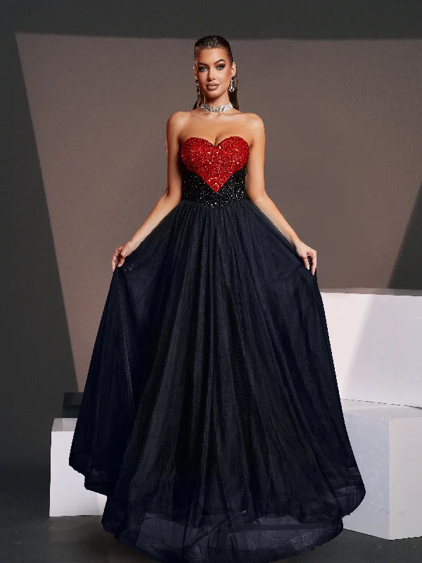 Splicing Gorgeous Tulle Formal Dress DH80005