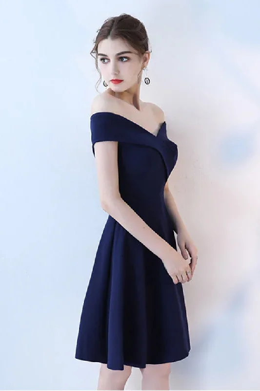 cap-sleeve-off-shoulder-backless-a-line-dress