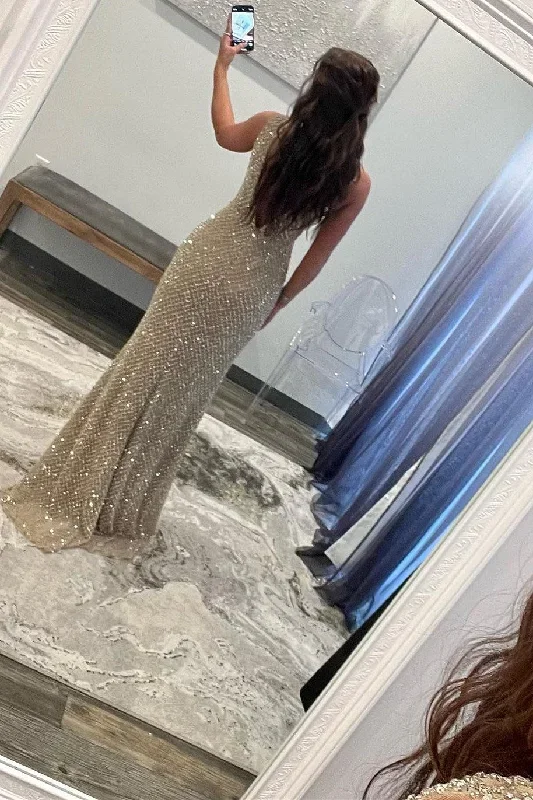 champagne-beaded-plunge-v-long-formal-dress-with-slit