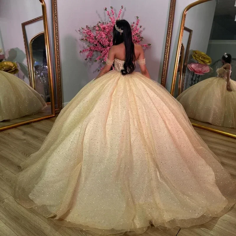 champagne-shiny-quinceanera-dress-straps-off-shoulder-sweet-16-years-gowns-birthday-party-princess-puffy-ball-gown-formal-vestid