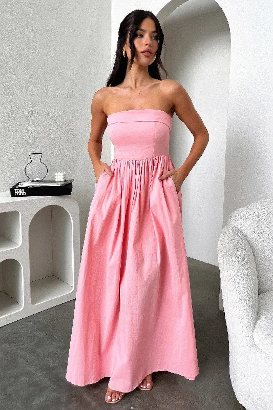 Cornell Maxi Dress - Pink